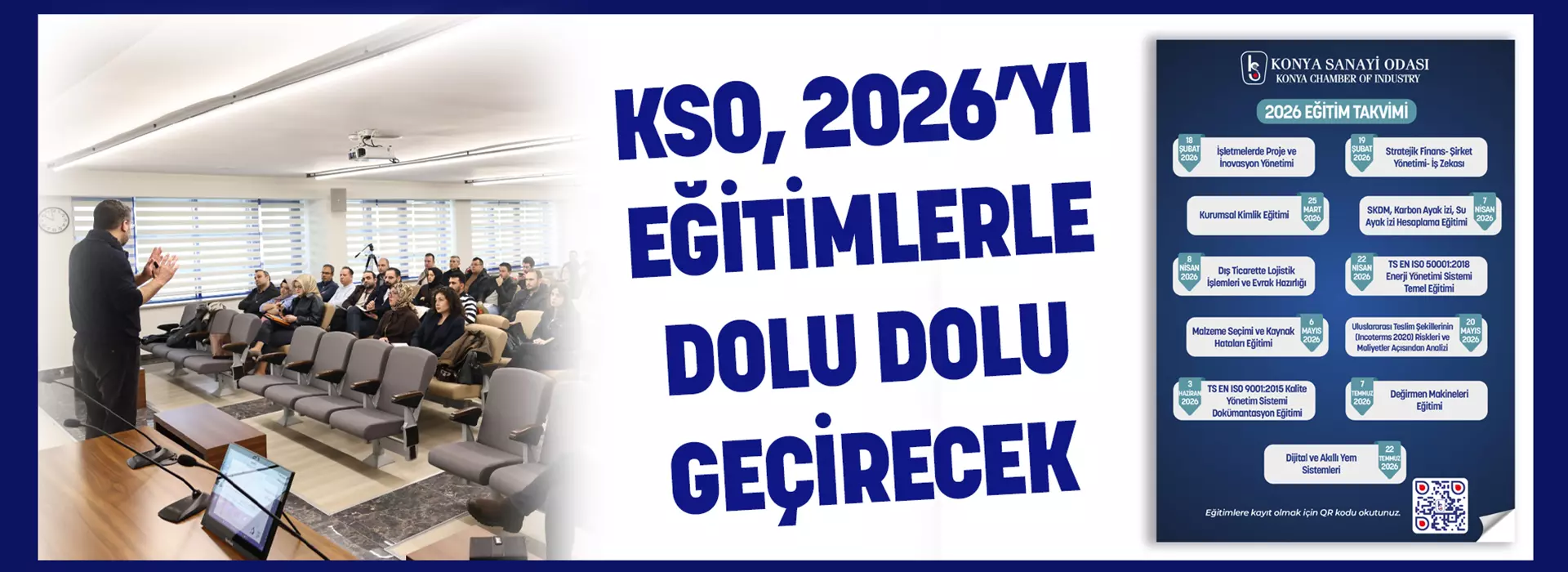 KSO, 2026’YI EĞİTİMLERLE DOLU DOLU GEÇİRECEK
