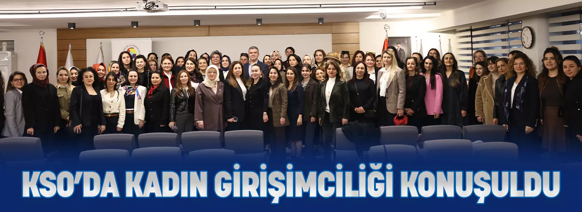 KSO’DA KADIN GİRİŞİMCİLİĞİ KONUŞULDU