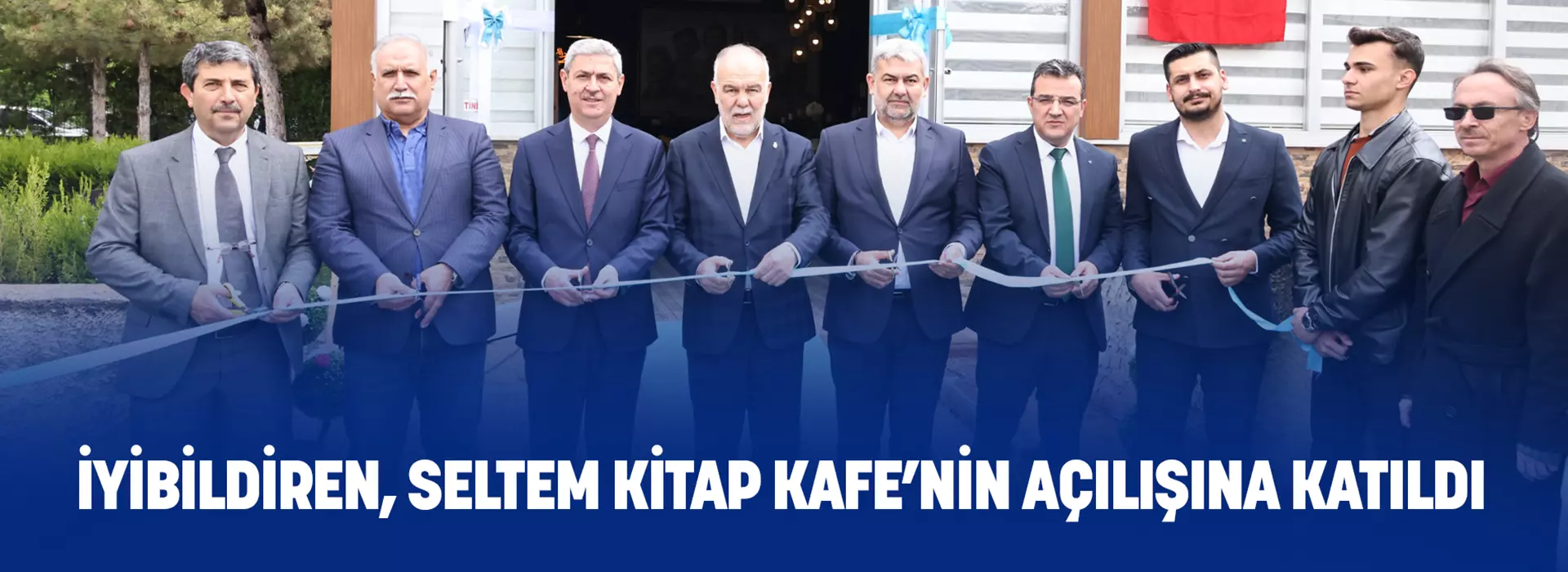 İYİBİLDİREN, SELTEM KİTAP KAFE’NİN AÇILIŞINA KATILDI