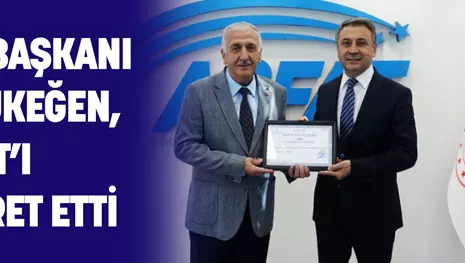 KSO BAŞKANI BÜYÜKEĞEN, ASFAT’I ZİYARET ETTİ