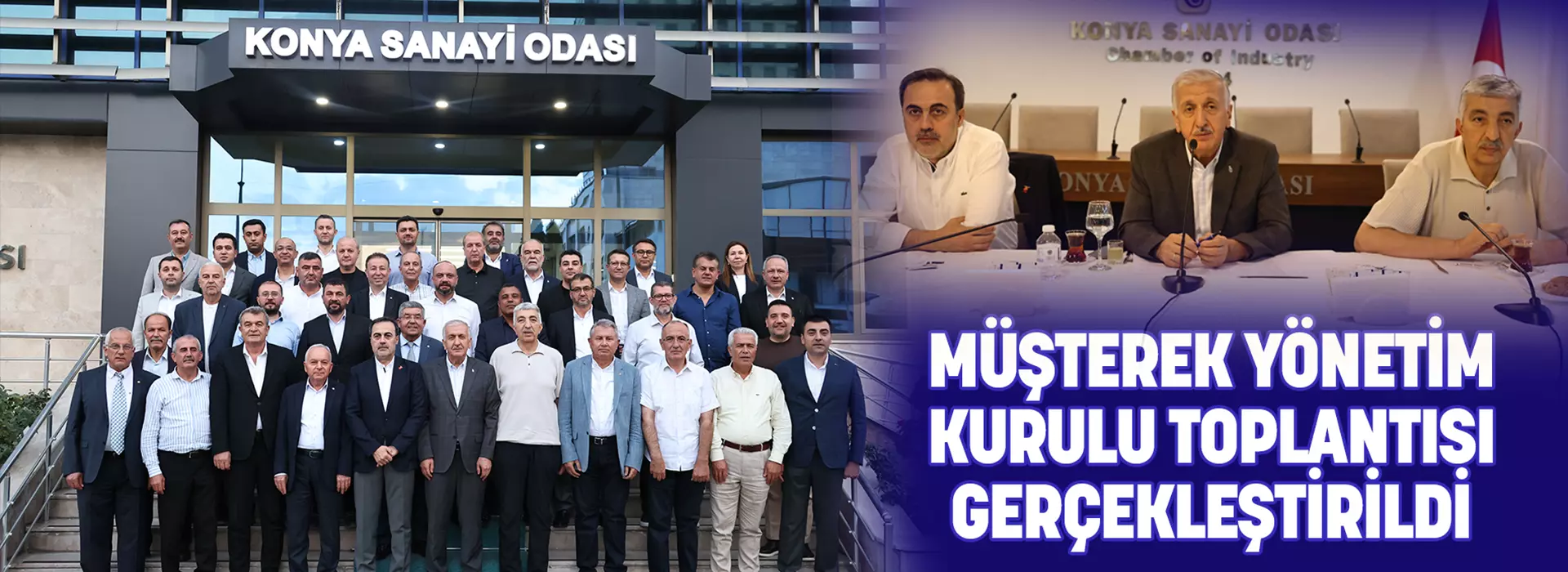 MÜŞTEREK YÖNETİM KURULU TOPLANTISI GERÇEKLEŞTİRİLDİ