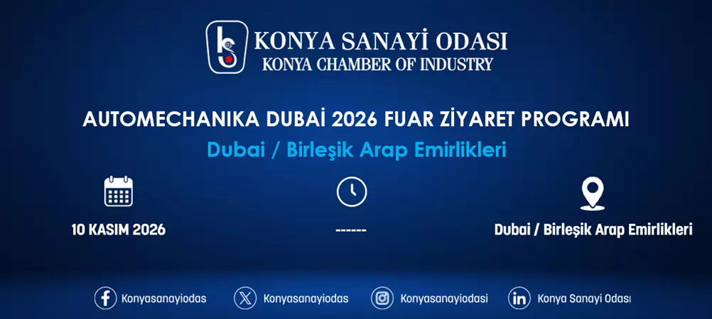 AUTOMECHANIKA DUBAİ 2026 FUAR ZİYARET PROGRAMI